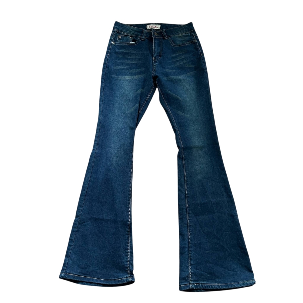 Red Bottoms Bootcut Jeans